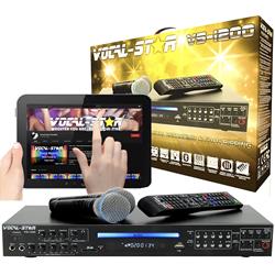 Karaokespelare VS-1200 HDMI + 2st mikrofoner, HMDI, CDG, DVD USB mm.